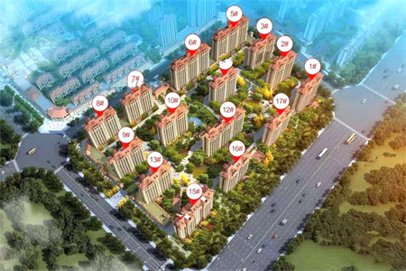 出售泰安绿地公馆，4室2厅2卫170.91平毛坯房